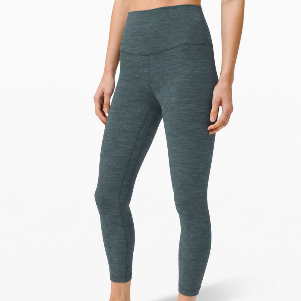 Lululemon Align Leggings 25" Women's Size 6 Green High Rise